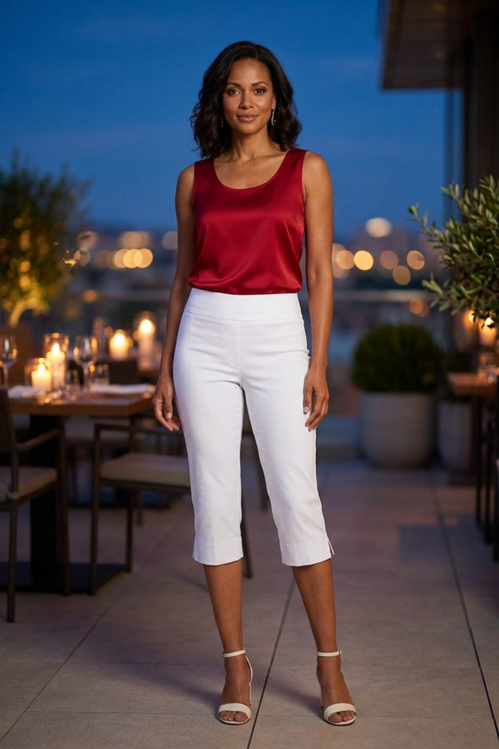 Leisel Pant - White - JR11