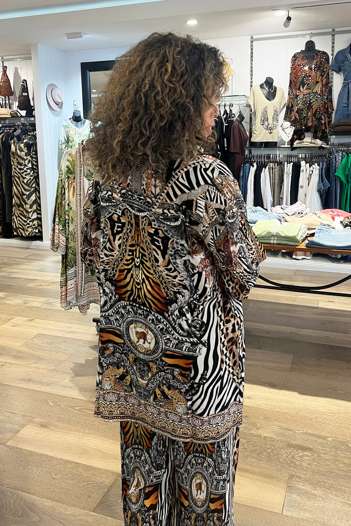 Wild Leopard Kimono - FS11