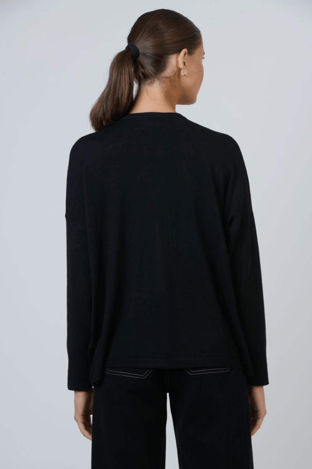 Willa Cardigan - Noir - N5 - Pizazz BoutiqueNamastai