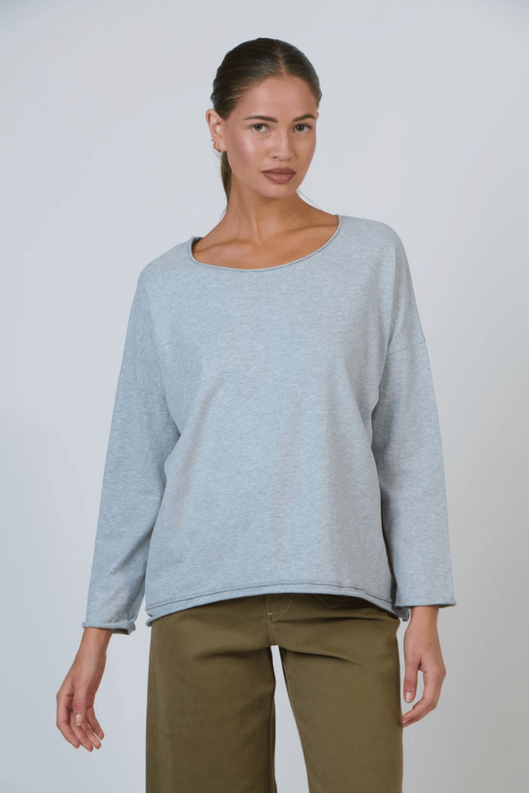 Willow Tee - Gris Marle - N2 - Pizazz BoutiqueNamastai