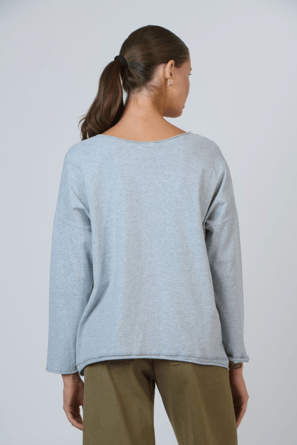 Willow Tee - Gris Marle - N2 - Pizazz BoutiqueNamastai