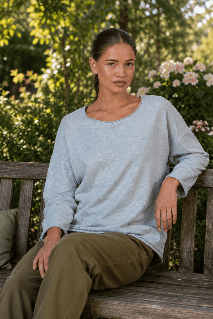 Willow Tee - Gris Marle - N2 - Pizazz BoutiqueNamastai