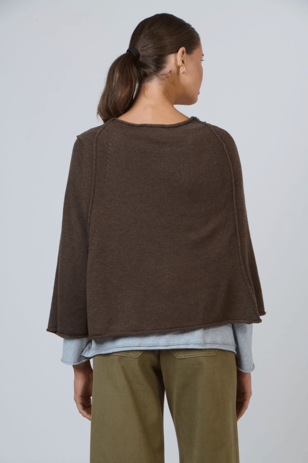 Winnie Poncho - Bittersweet - N6 - Pizazz BoutiqueNamastai