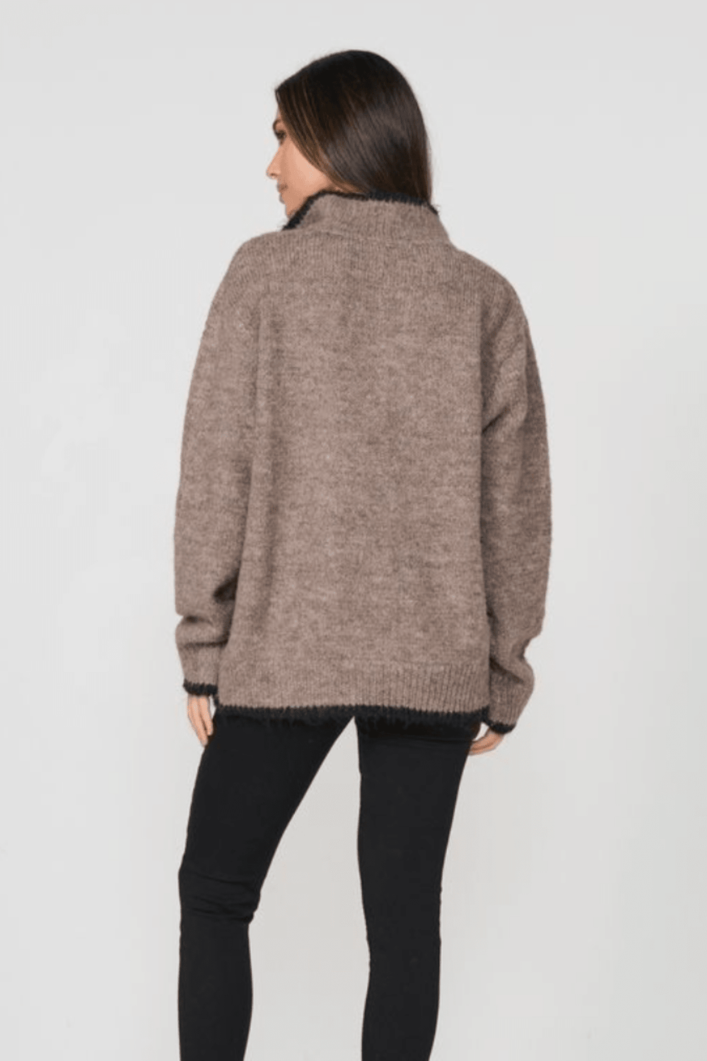 Woollahra Knit - Coffee - CJ26 - Pizazz BoutiqueCaju