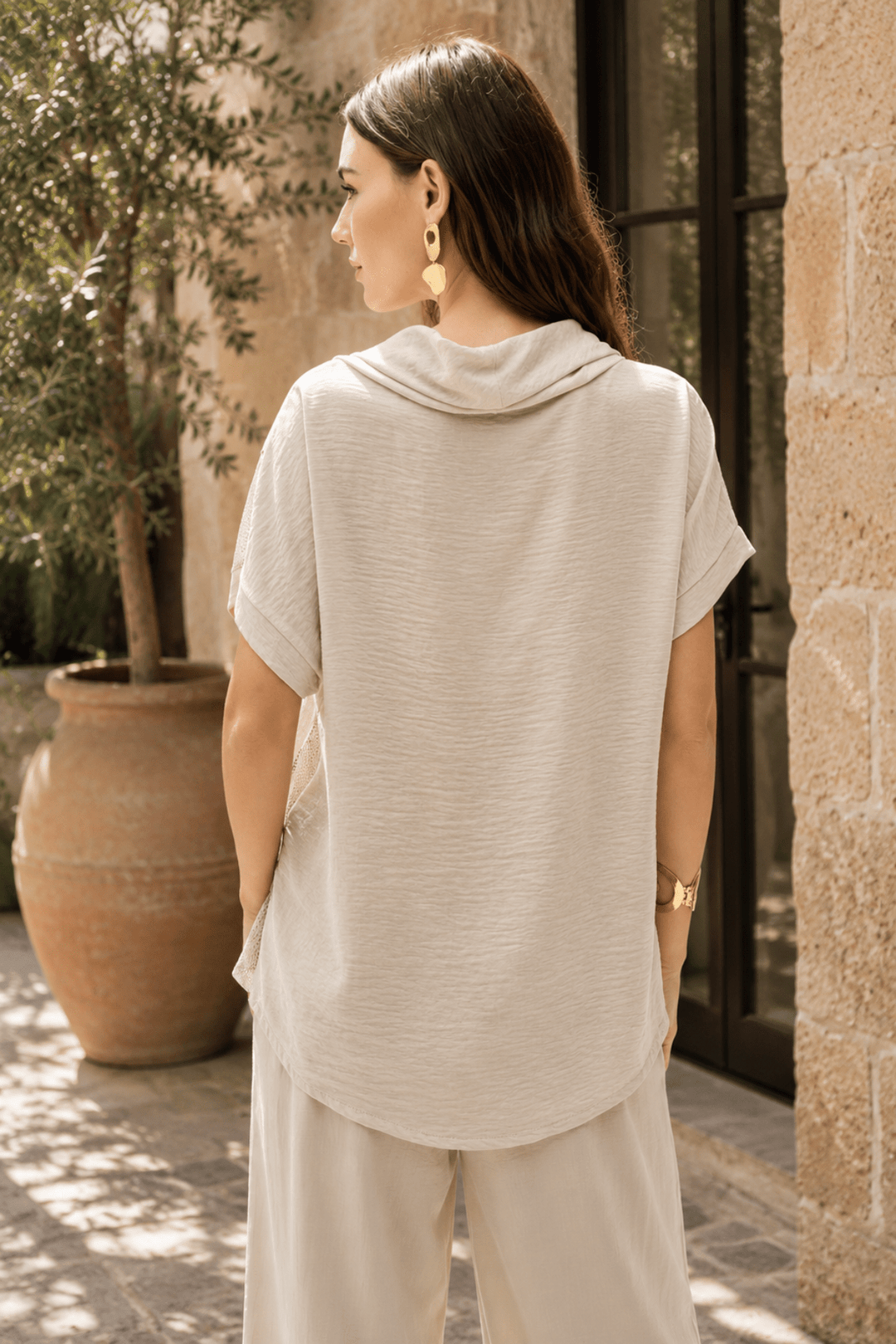Woven Gauze Top - JR29 - Pizazz BoutiqueJoseph Ribkoff