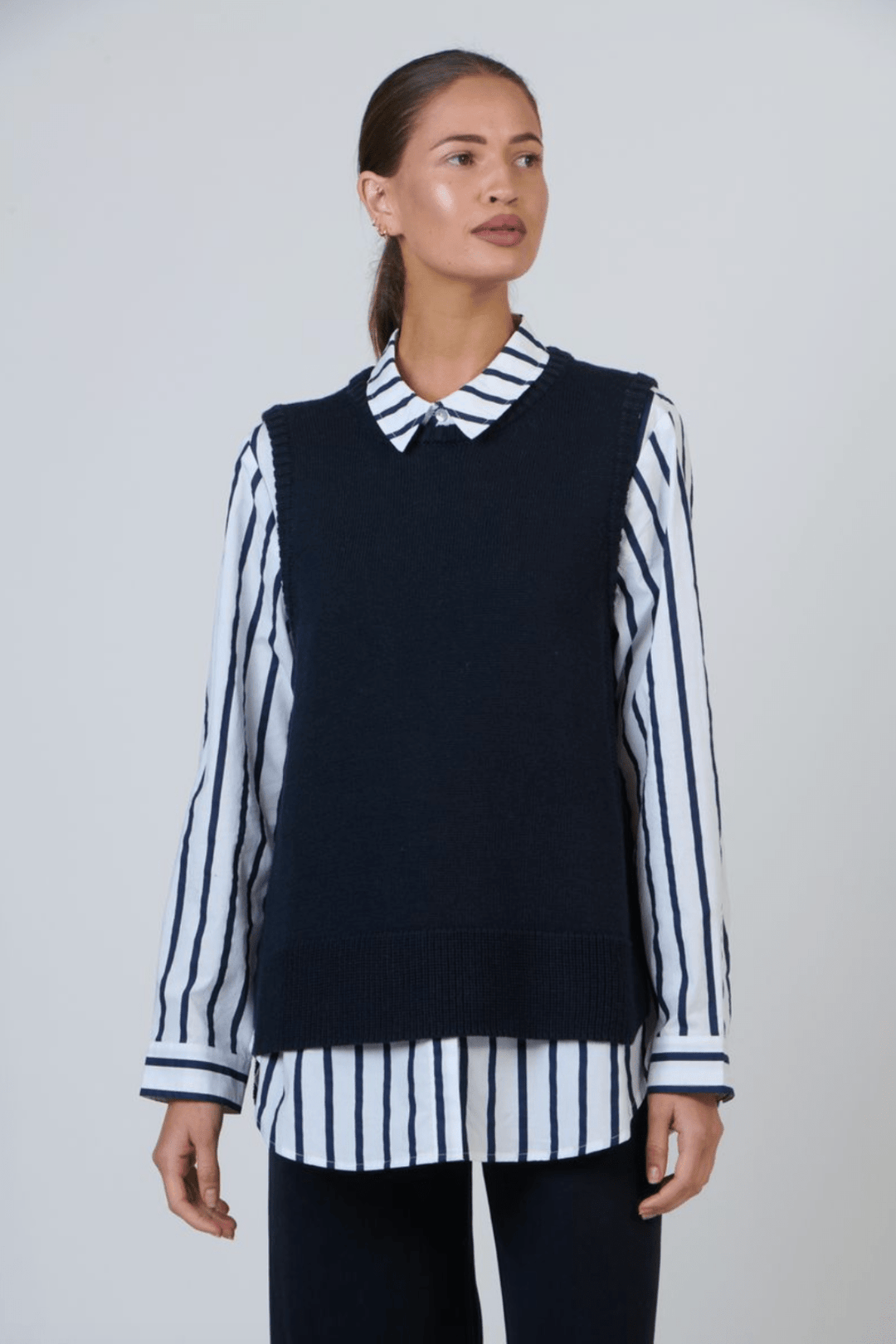 Wynter Vest - Ink - N9 - Pizazz BoutiqueNamastai