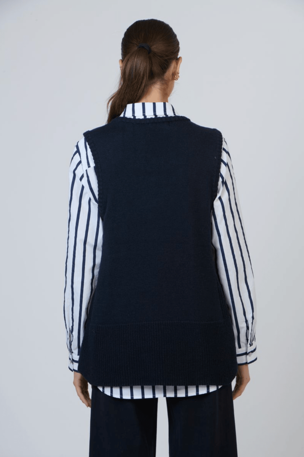 Wynter Vest - Ink - N9 - Pizazz BoutiqueNamastai