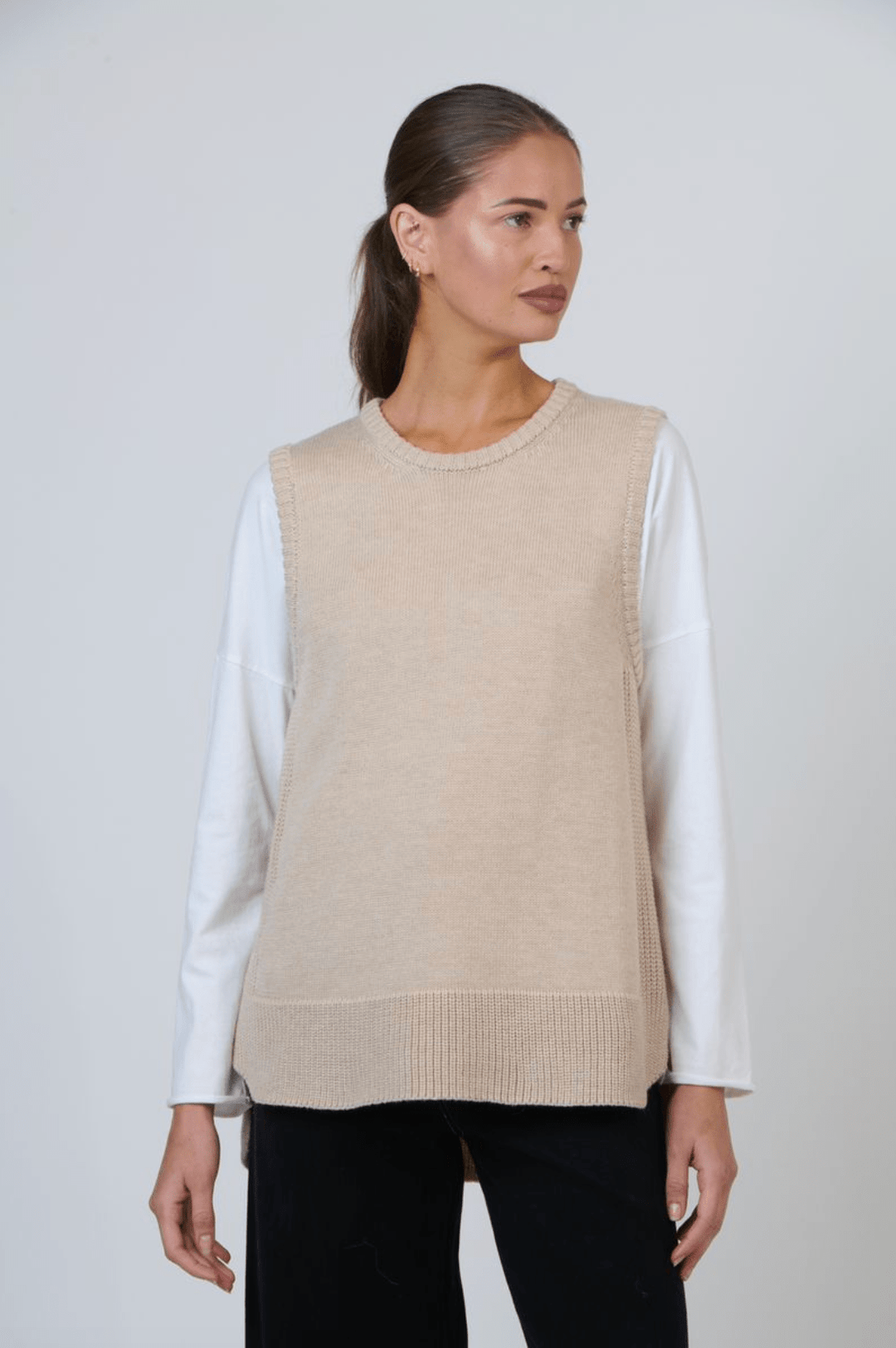 Wynter Vest - Travertine - N9 - Pizazz BoutiqueNamastai