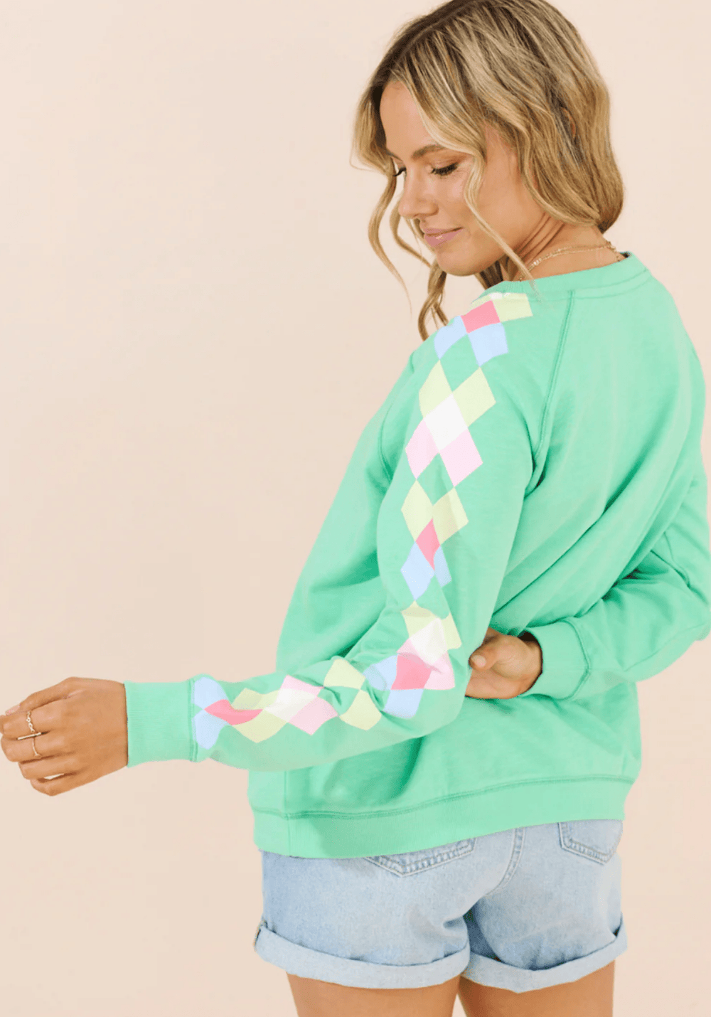Zanni Sweater - Fresh Green - JL4 - Pizazz BoutiqueJovie The Label