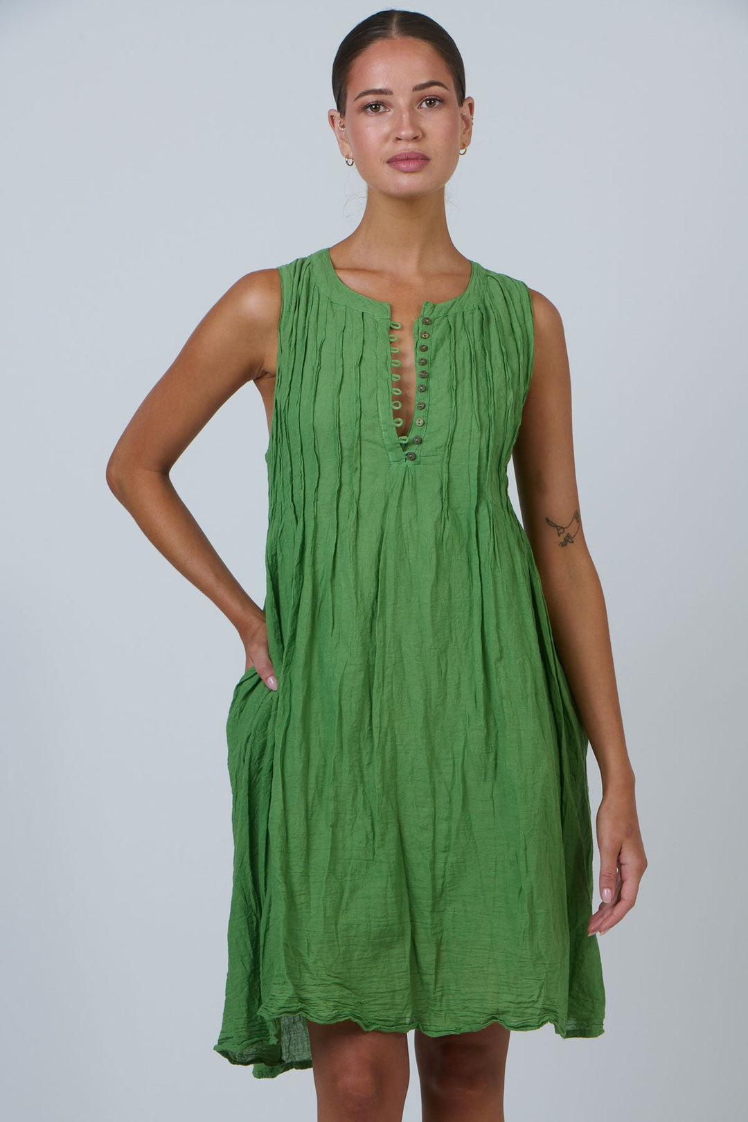 Zera Dress - Meadow - N24 - Pizazz BoutiqueNamastai