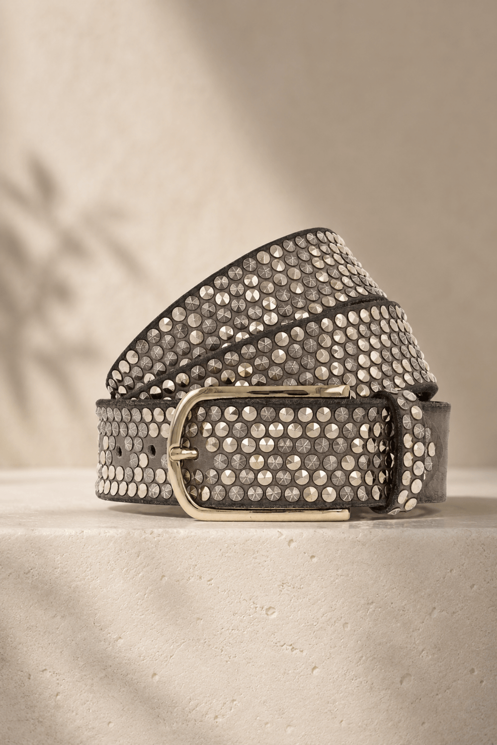 Zoe Belt - Taupe Gold - BB3 - Pizazz BoutiqueB Belt