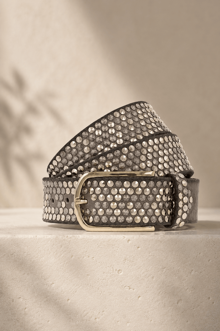 Zoe Belt - Taupe Gold - BB3 - Pizazz BoutiqueB Belt
