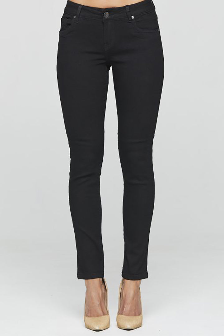 Olney Black Taper Jeans | NLJ16