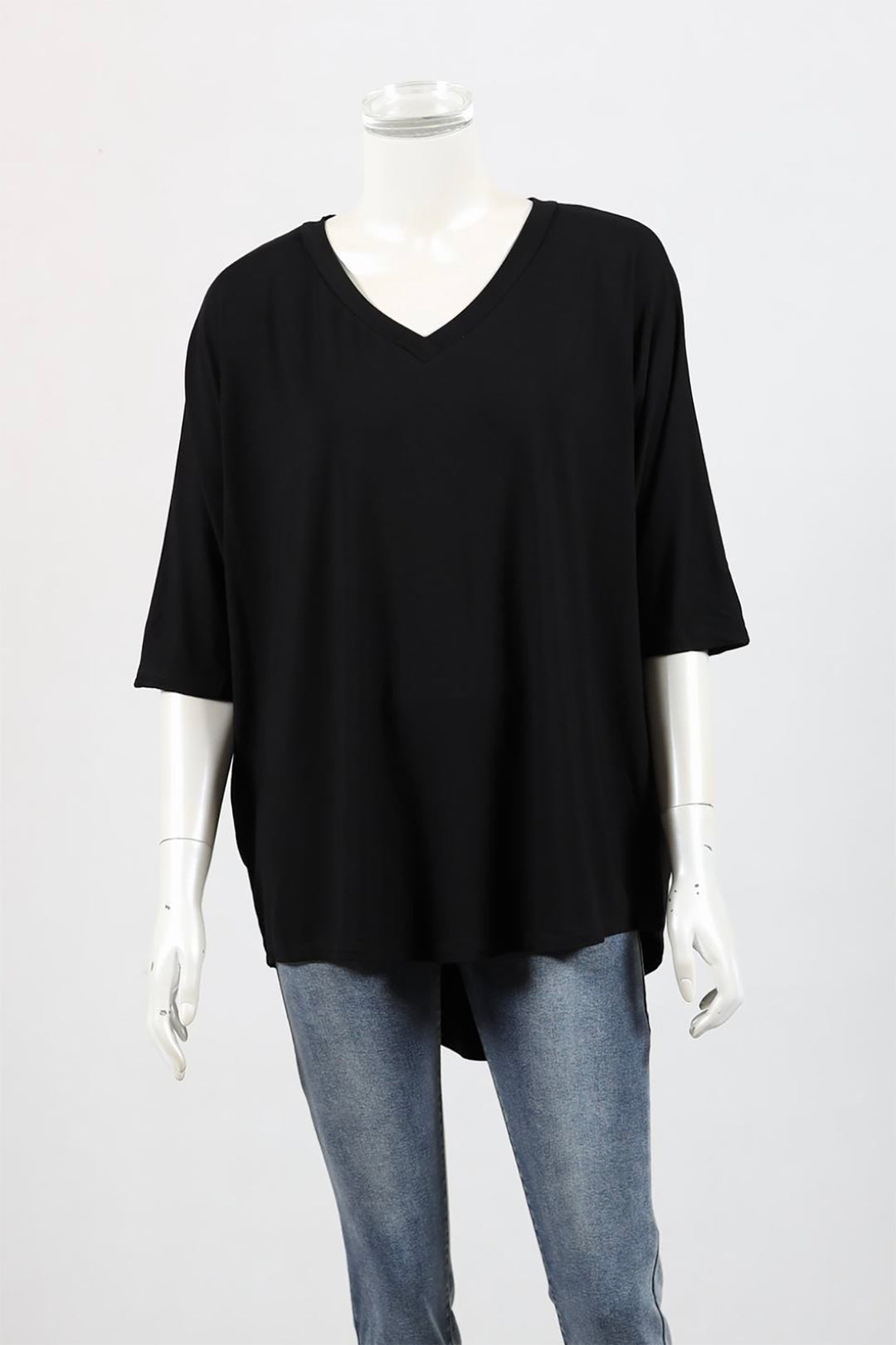 V Neck Relaxed Top - BO4