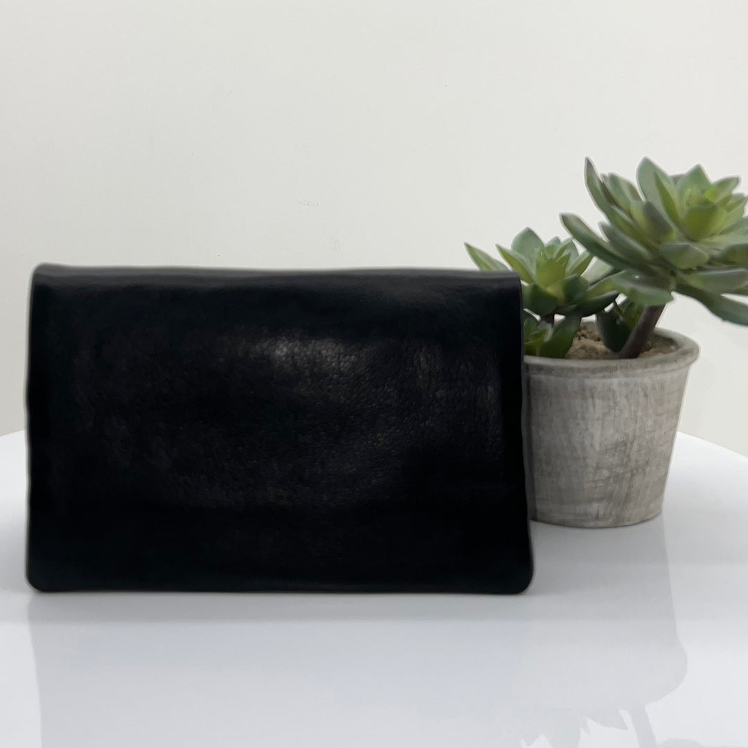 Photo of the bosh black wallet by HUMAN, sold and shipped from Pizazz Boutique Nelson Bay women's dresses online Australia