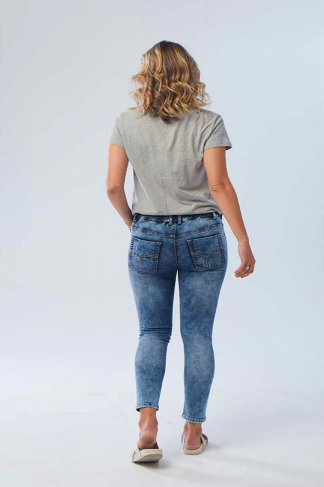 Dundee Hybrid Jogger Jeans - Wash - NLJ7 - Pizazz BoutiqueNew London Jeans