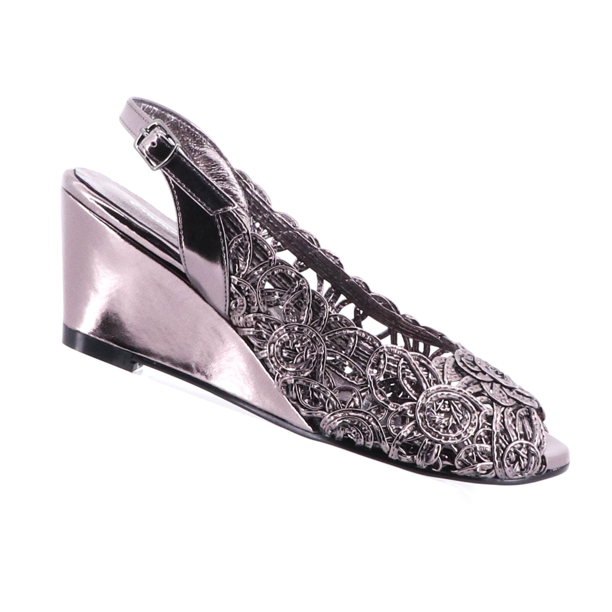 Pewter wedge best sale dress shoes