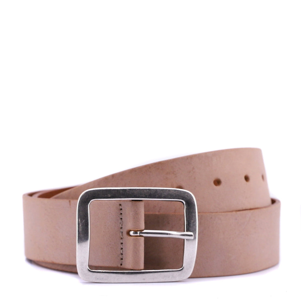 Full - grain Leather Belt - Cognac - Pizazz BoutiqueVanzetti