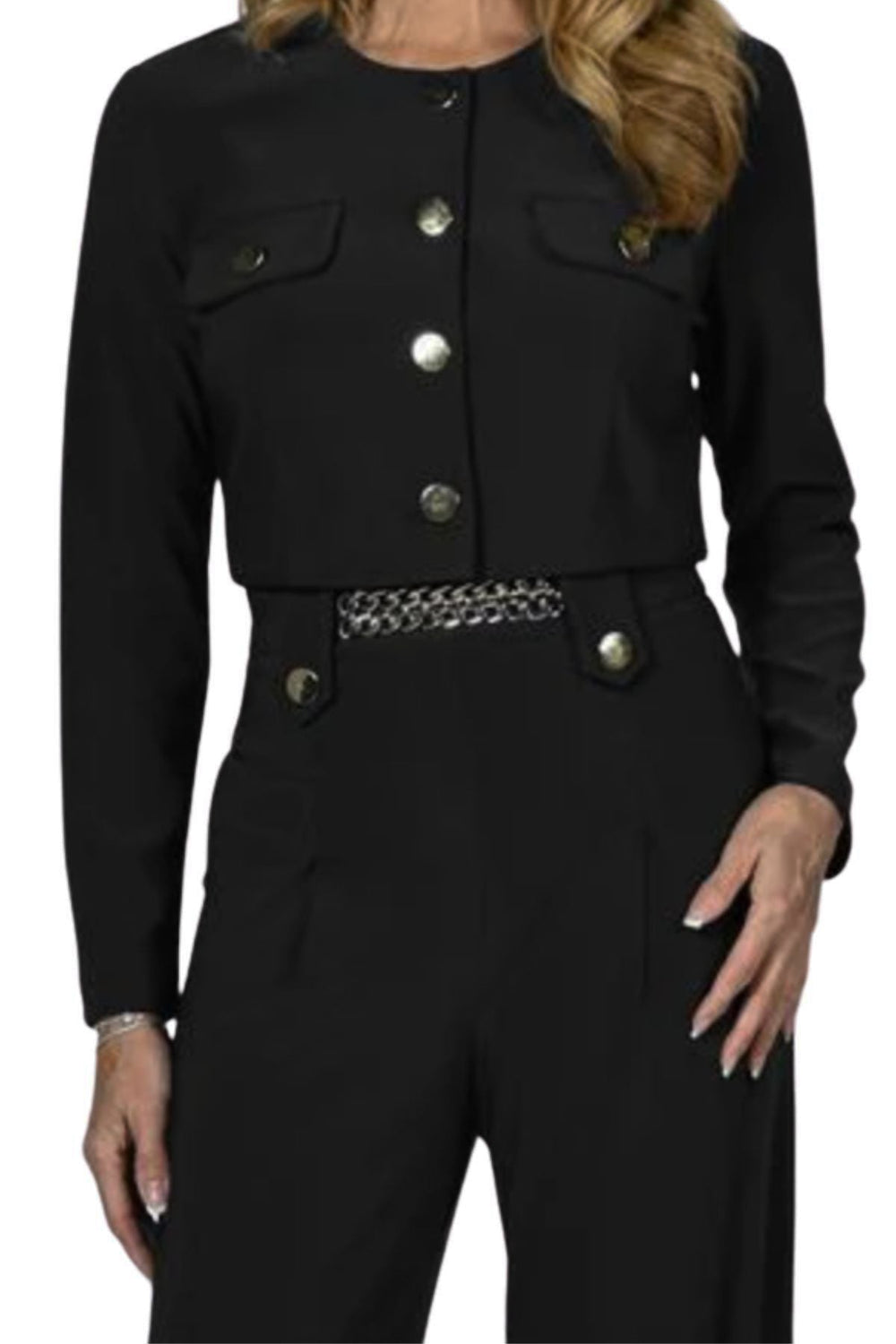 Knit Jacket - Black - FL19 - Pizazz BoutiqueFrank Lyman