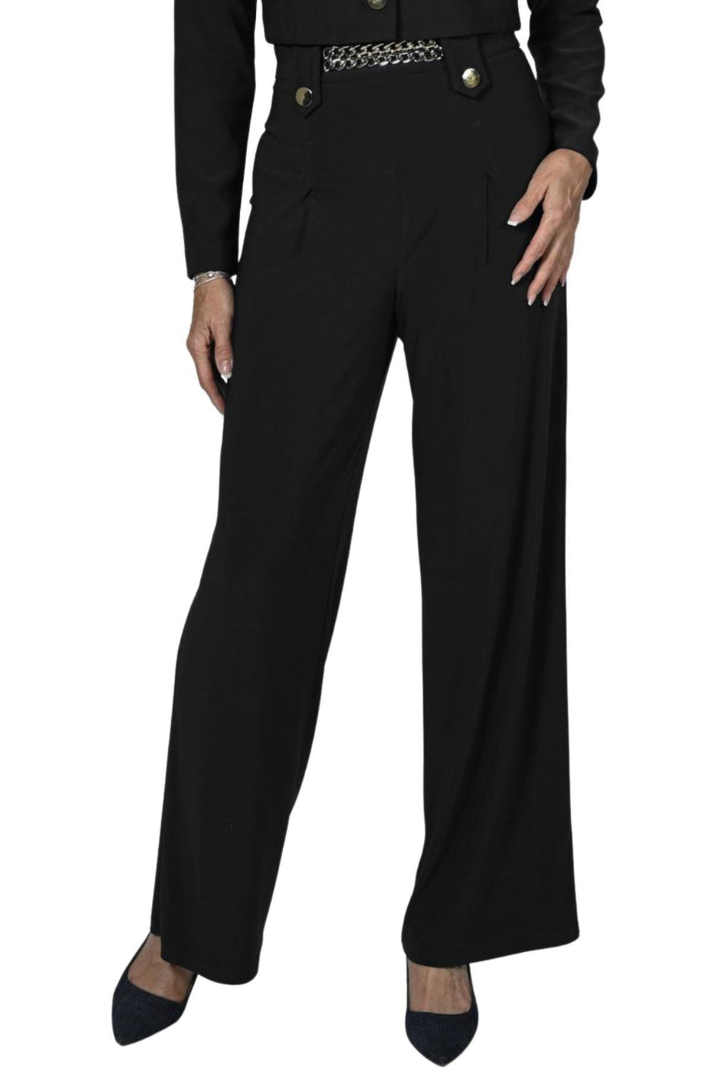 Knit Pants - Black - FL24 - Pizazz BoutiqueFrank Lyman