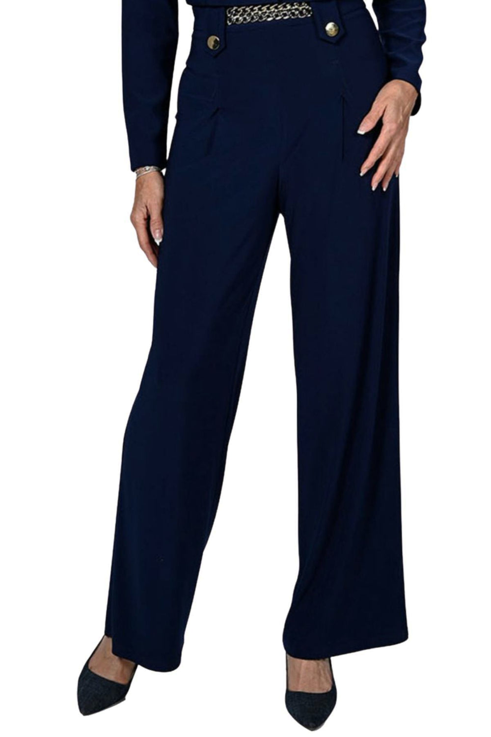Knit Pants - Midnight - FL24 - Pizazz BoutiqueFrank Lyman