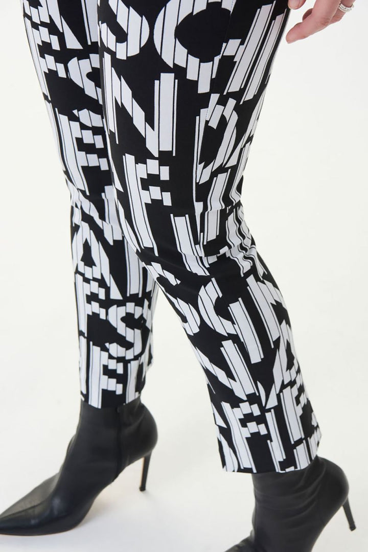 Lettering Print Pant - JR139 - Pizazz BoutiqueJoseph Ribkoff