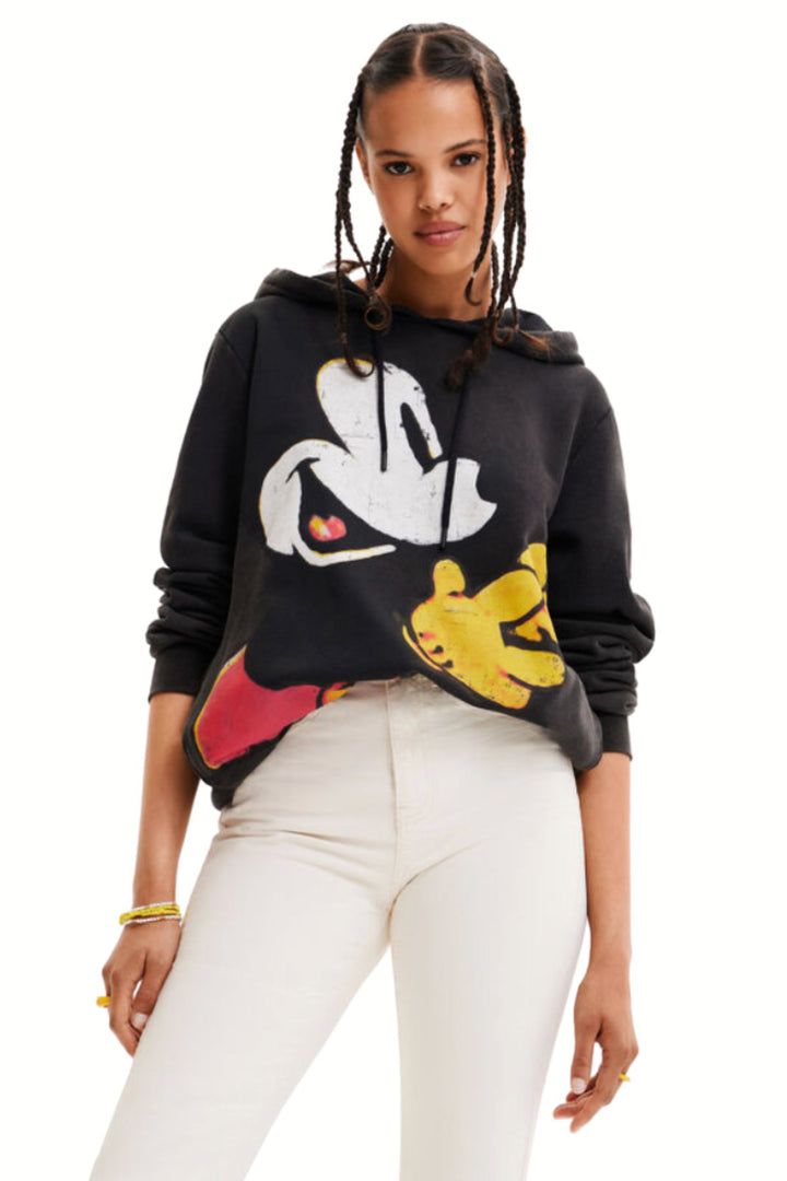 Mickey Mouse Print Hoodie | DG21