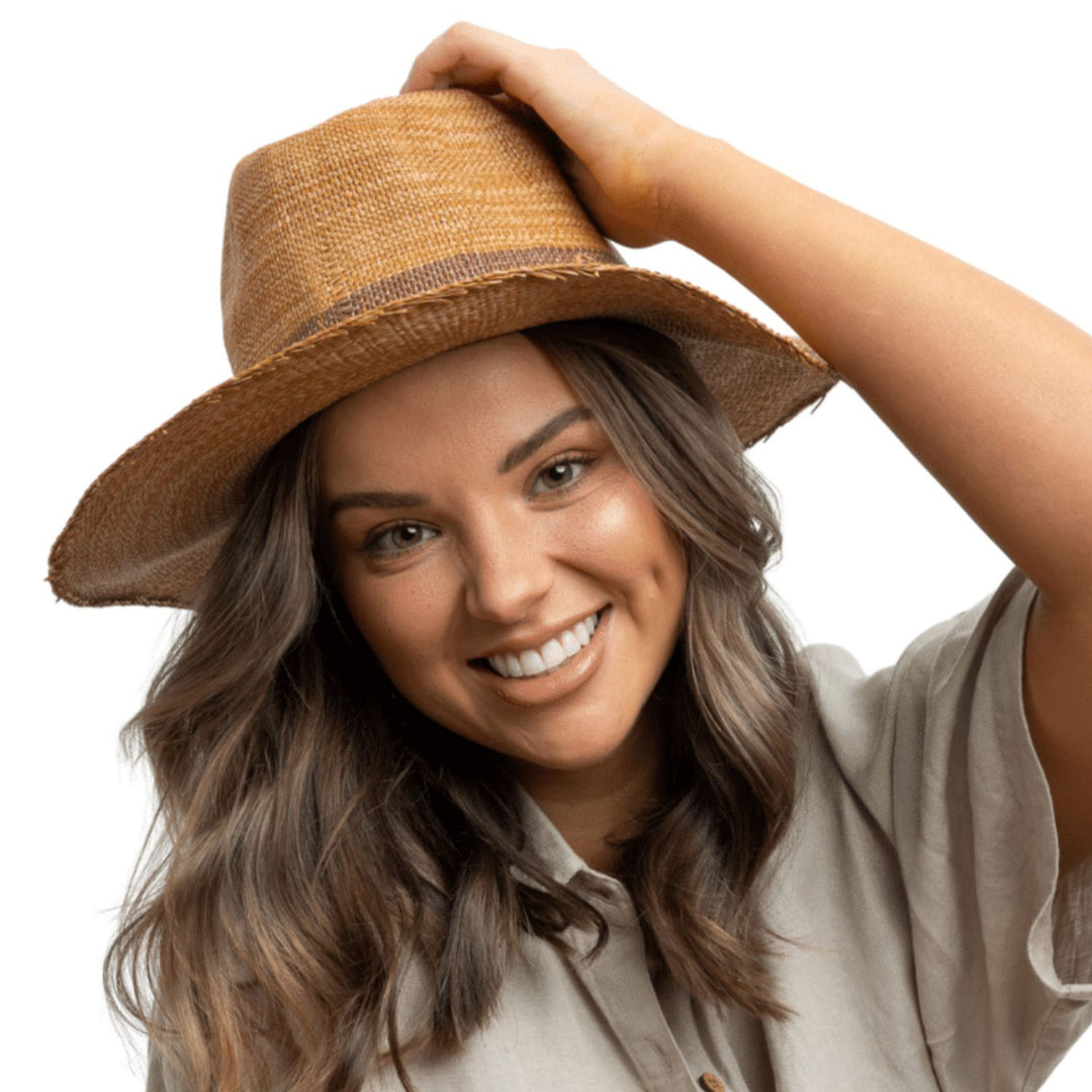 Nina Packable Hat, Natural