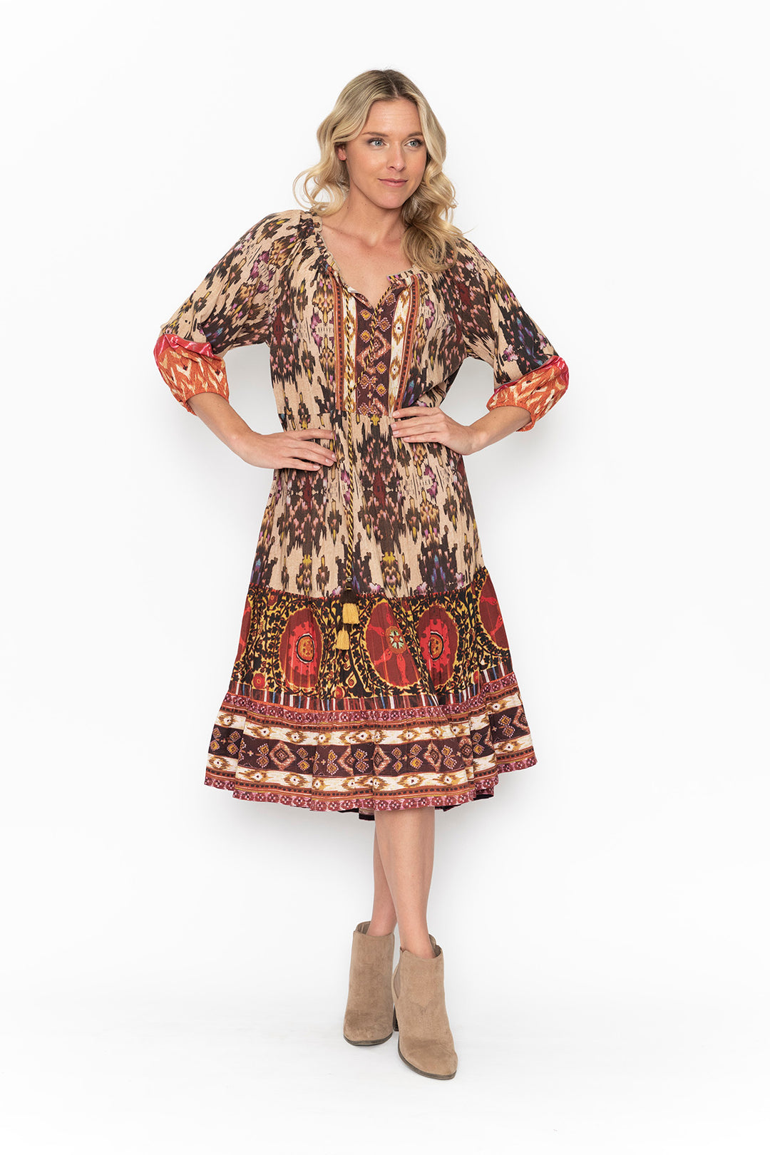 Tashkent Midi Dress | Print | EP5