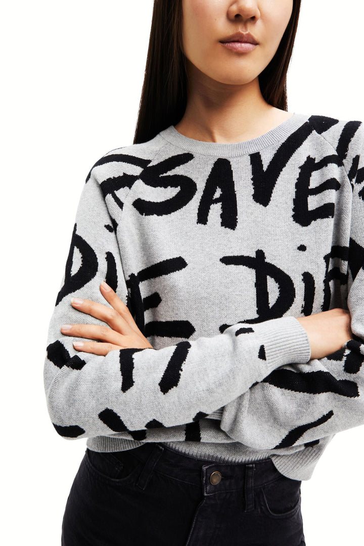 Text Detail Sweater | DG20