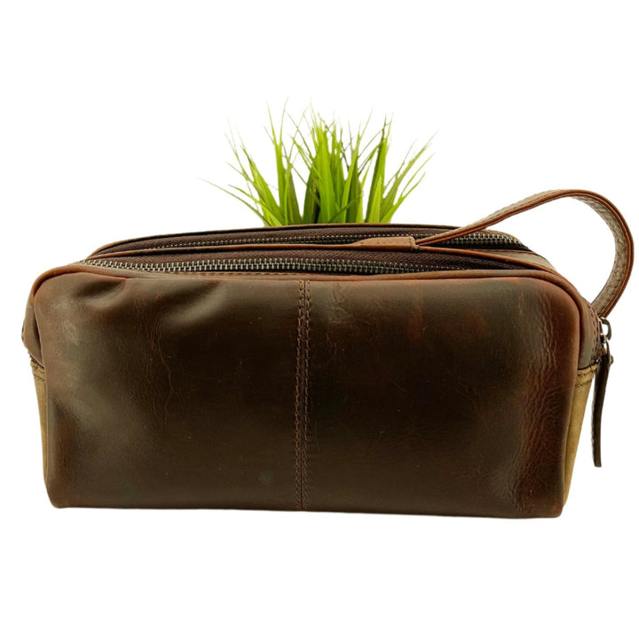 Travel accessory bag - Tan - ML26 - Pizazz BoutiqueModapelle
