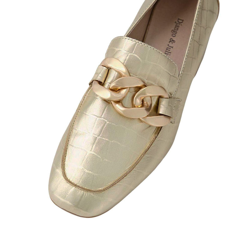 Vivandy Heel - Gold - DJ15 - Pizazz BoutiqueDjango & Juliette